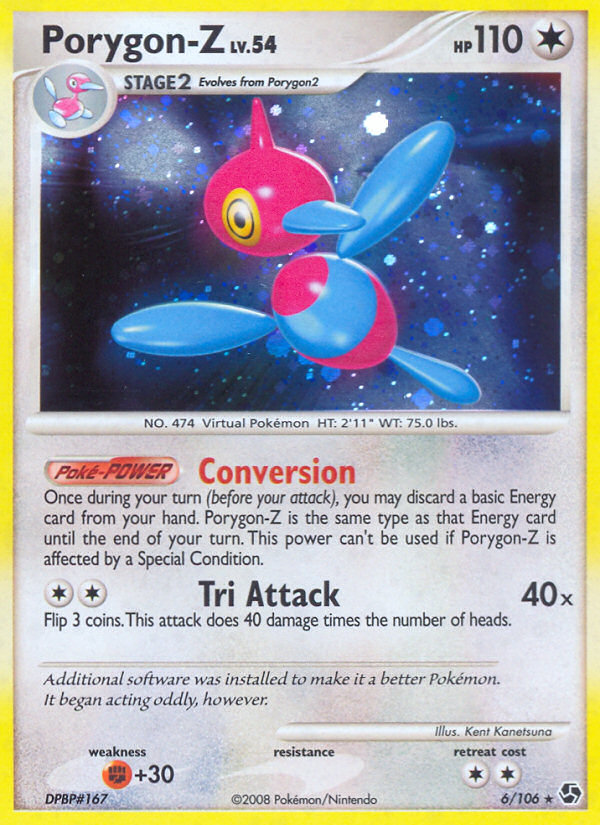 Porygon-Z (6/106) [Diamond & Pearl: Great Encounters] | Exor Games New Glasgow