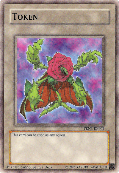 Regenerating Rose Token [TKN3-EN004] Common | Exor Games New Glasgow