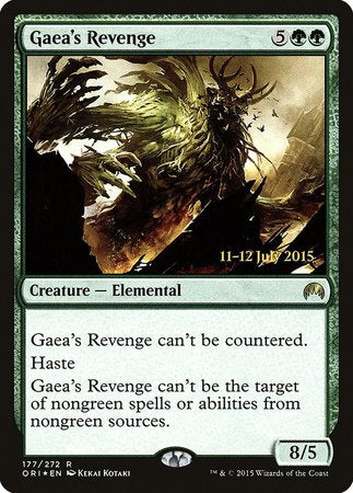 Gaea's Revenge [Magic Origins Promos] | Exor Games New Glasgow