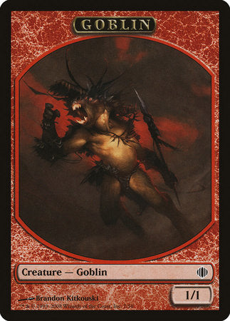 Goblin Token [Shards of Alara Tokens] | Exor Games New Glasgow