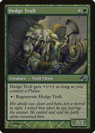 Hedge Troll [Planar Chaos] | Exor Games New Glasgow