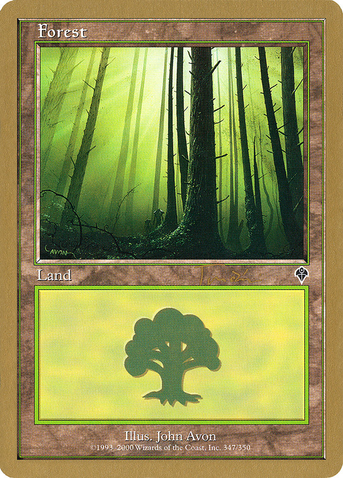 Forest (jt347) (Jan Tomcani) [World Championship Decks 2001] | Exor Games New Glasgow