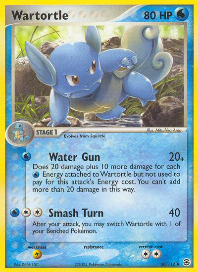 Wartortle (50/112) [EX: FireRed & LeafGreen] | Exor Games New Glasgow