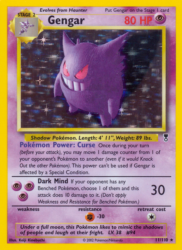 Gengar (11/110) [Legendary Collection] | Exor Games New Glasgow