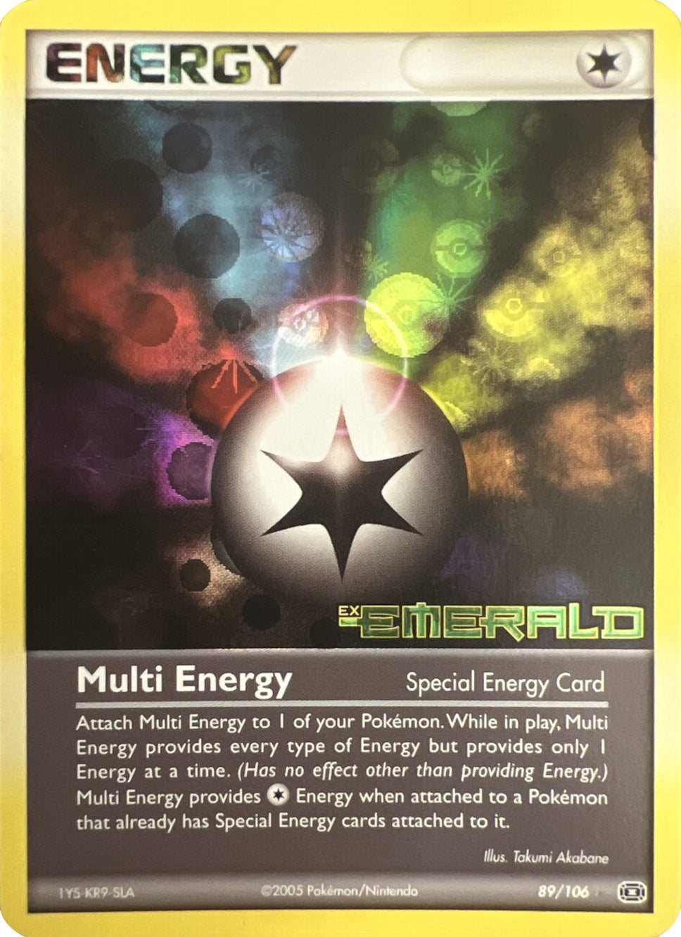 Multi Energy (89/106) (Stamped) [EX: Emerald] | Exor Games New Glasgow