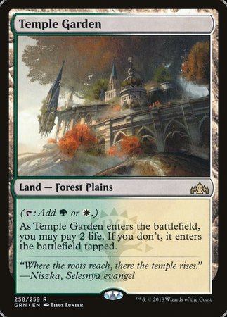 Temple Garden [Guilds of Ravnica] | Exor Games New Glasgow