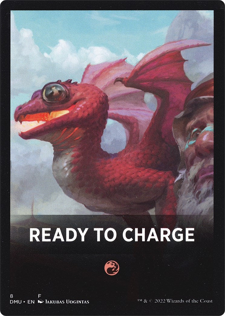 Ready to Charge Theme Card [Dominaria United Tokens] | Exor Games New Glasgow