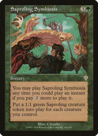 Saproling Symbiosis [Invasion] | Exor Games New Glasgow