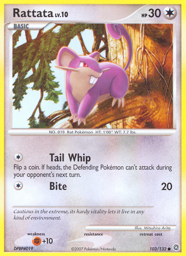 Rattata (103/132) [Diamond & Pearl: Secret Wonders] | Exor Games New Glasgow