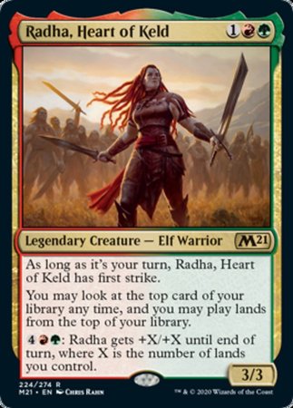 Radha, Heart of Keld [Core Set 2021] | Exor Games New Glasgow