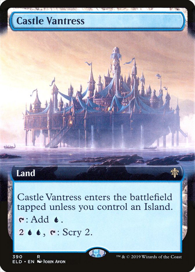 Castle Vantress (Extended Art) [Throne of Eldraine] | Exor Games New Glasgow