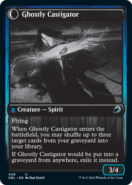 Covetous Castaway // Ghostly Castigator [Innistrad: Double Feature] | Exor Games New Glasgow