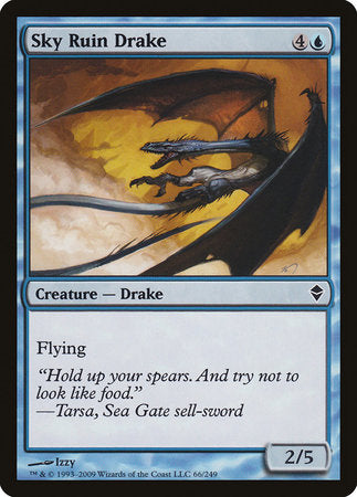 Sky Ruin Drake [Zendikar] | Exor Games New Glasgow