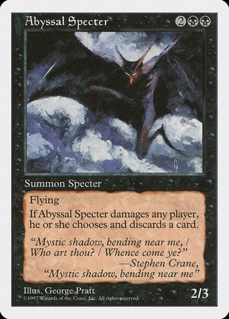 Abyssal Specter [Fifth Edition] | Exor Games New Glasgow