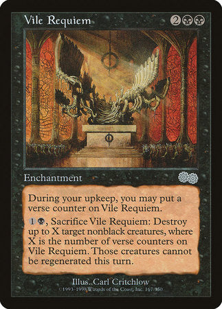 Vile Requiem [Urza's Saga] | Exor Games New Glasgow