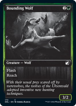 Bounding Wolf [Innistrad: Double Feature] | Exor Games New Glasgow