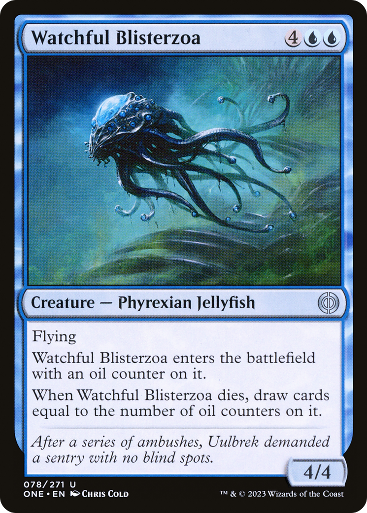 Watchful Blisterzoa [Phyrexia: All Will Be One] | Exor Games New Glasgow