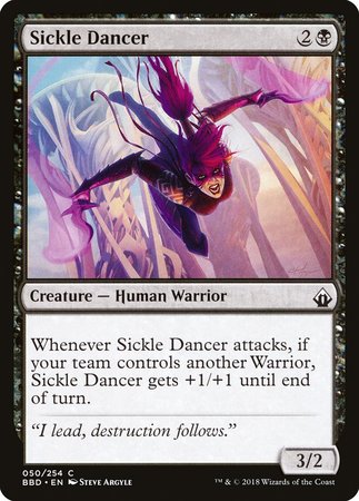 Sickle Dancer [Battlebond] | Exor Games New Glasgow