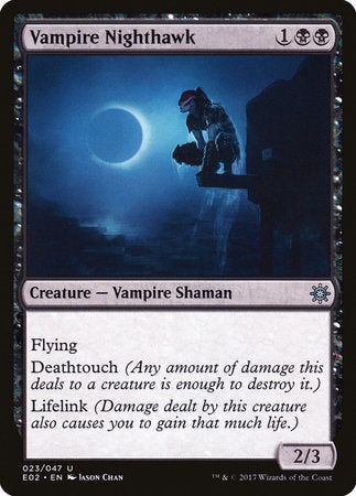 Vampire Nighthawk [Explorers of Ixalan] | Exor Games New Glasgow