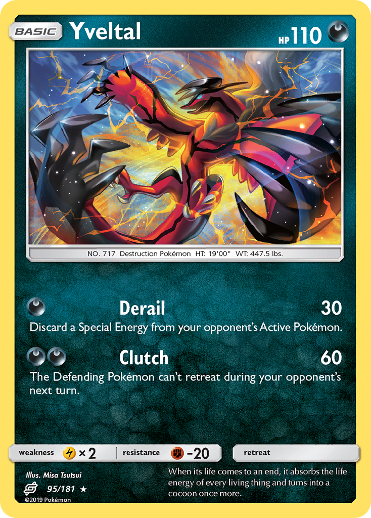 Yveltal (95/181) [Sun & Moon: Team Up] | Exor Games New Glasgow