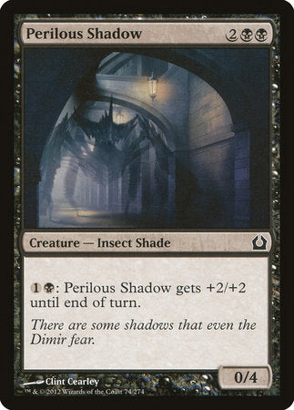 Perilous Shadow [Return to Ravnica] | Exor Games New Glasgow