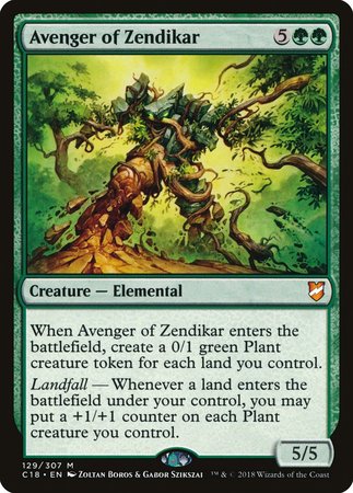 Avenger of Zendikar [Commander 2018] | Exor Games New Glasgow