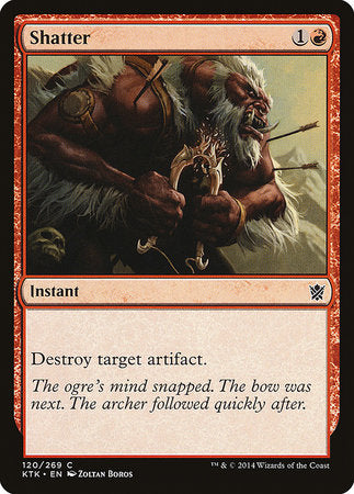 Shatter [Khans of Tarkir] | Exor Games New Glasgow