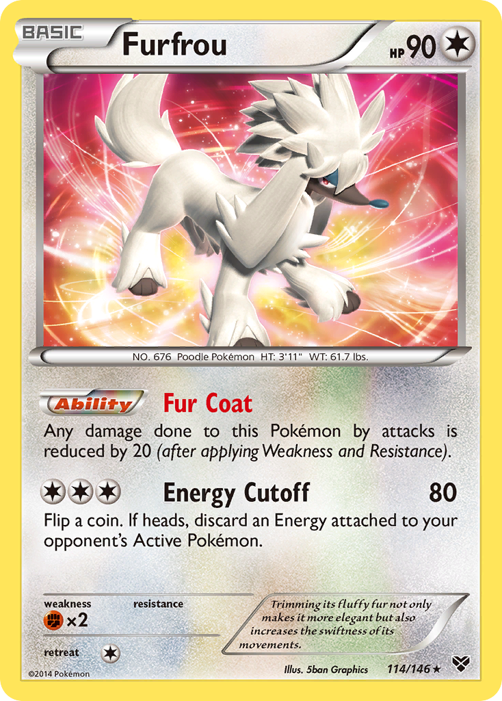 Furfrou (114/146) [XY: Base Set] | Exor Games New Glasgow