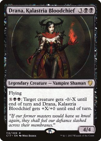 Drana, Kalastria Bloodchief [Commander 2017] | Exor Games New Glasgow