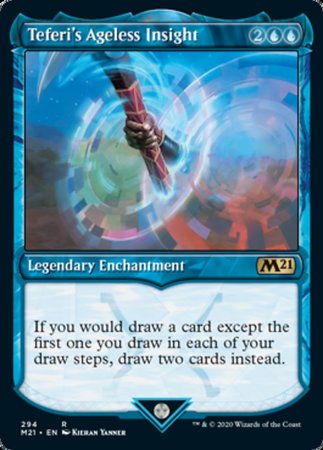 Teferi's Ageless Insight (Showcase) [Core Set 2021] | Exor Games New Glasgow