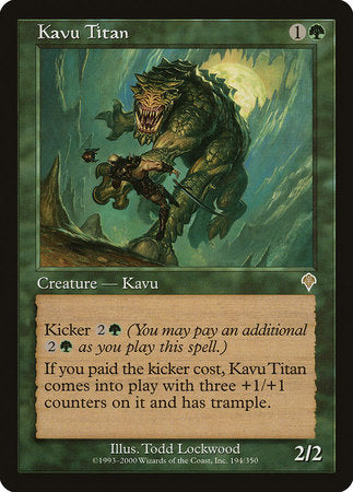 Kavu Titan [Invasion] | Exor Games New Glasgow