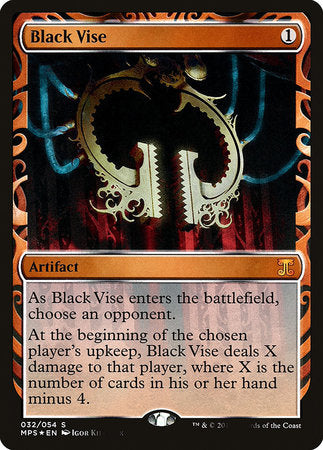 Black Vise [Kaladesh Inventions] | Exor Games New Glasgow