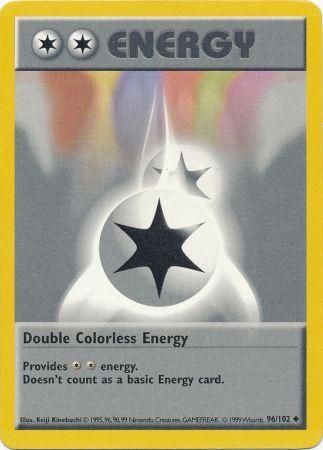 Double Colorless Energy (96/102) [Base Set Shadowless Unlimited] | Exor Games New Glasgow