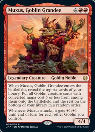 Muxus, Goblin Grandee [Jumpstart] | Exor Games New Glasgow