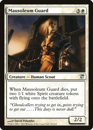 Mausoleum Guard [Innistrad] | Exor Games New Glasgow