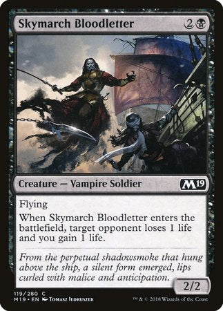 Skymarch Bloodletter [Core Set 2019] | Exor Games New Glasgow