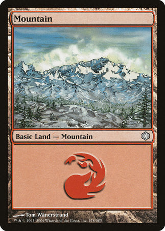 Mountain (378) [Coldsnap Theme Decks] | Exor Games New Glasgow