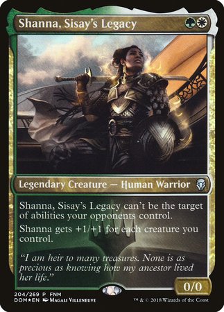 Shanna, Sisay's Legacy [Dominaria Promos] | Exor Games New Glasgow