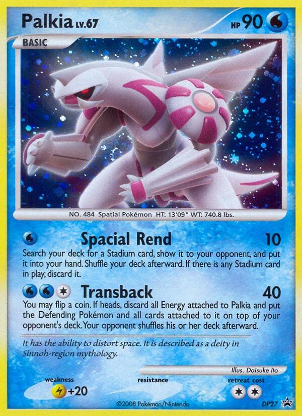 Palkia (DP27) [Diamond & Pearl: Black Star Promos] | Exor Games New Glasgow