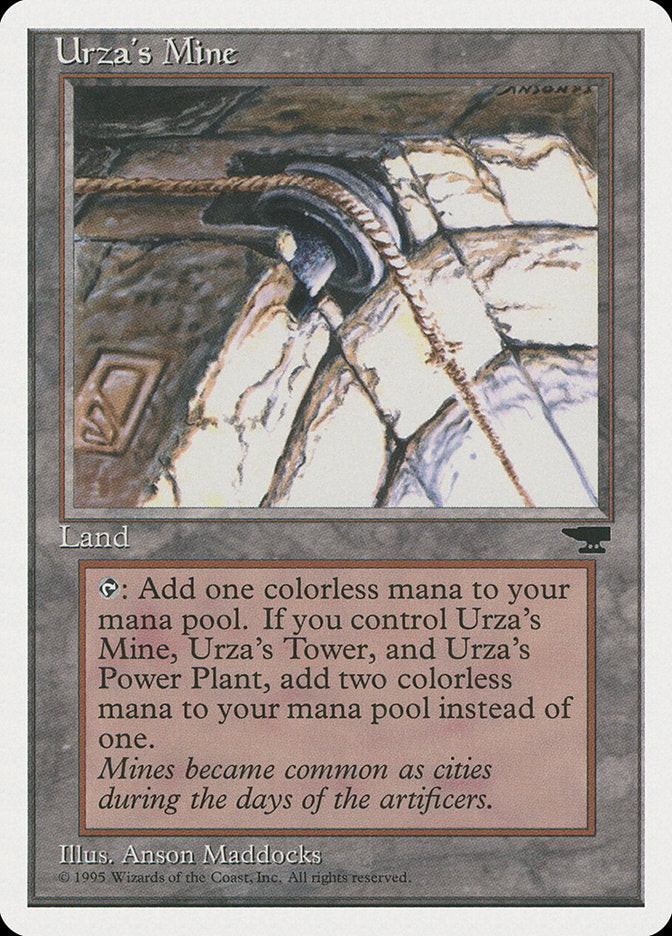 Urza's Mine (Pulley Embedded in Stone) [Chronicles] | Exor Games New Glasgow