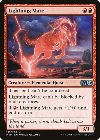 Lightning Mare [Core Set 2019] | Exor Games New Glasgow