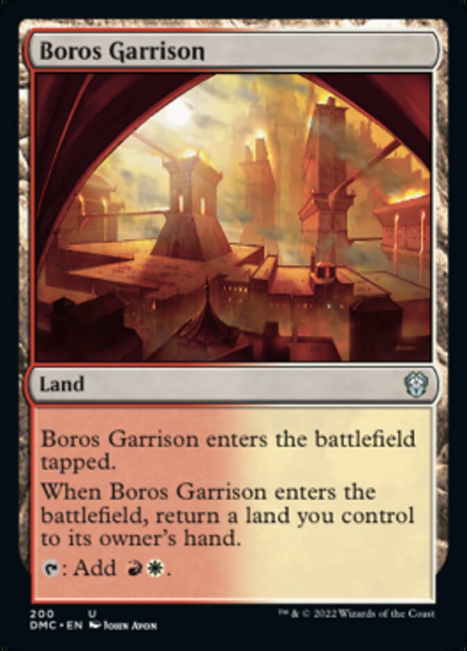 Boros Garrison [Dominaria United Commander] | Exor Games New Glasgow