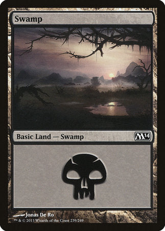 Swamp (239) [Magic 2014] | Exor Games New Glasgow