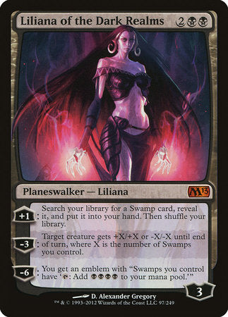 Liliana of the Dark Realms [Magic 2013] | Exor Games New Glasgow