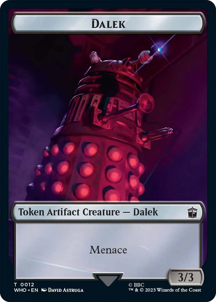 Dalek Token [Doctor Who Tokens] | Exor Games New Glasgow