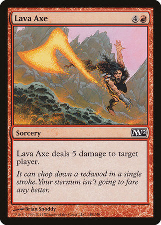 Lava Axe [Magic 2012] | Exor Games New Glasgow