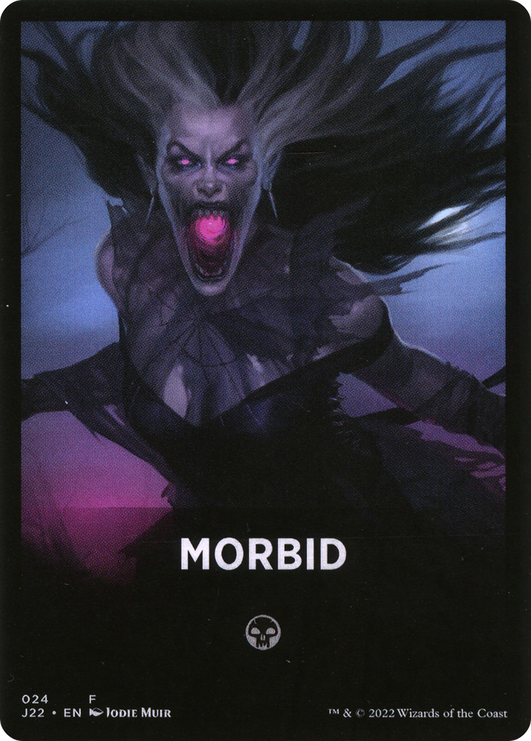 Morbid Theme Card [Jumpstart 2022 Front Cards] | Exor Games New Glasgow