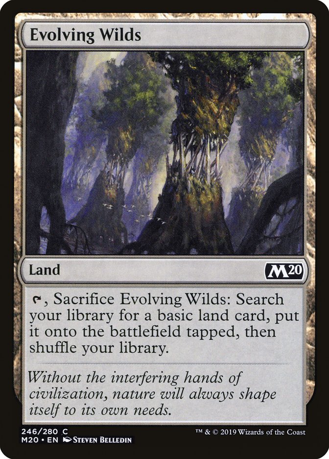 Evolving Wilds [Core Set 2020] | Exor Games New Glasgow