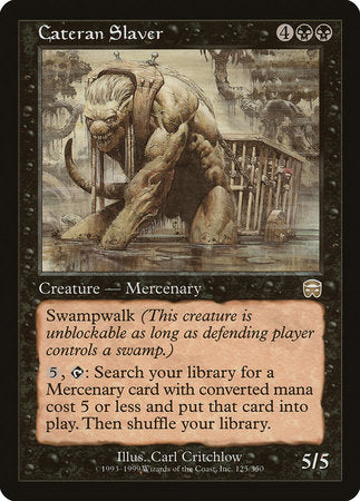 Cateran Slaver [Mercadian Masques] | Exor Games New Glasgow