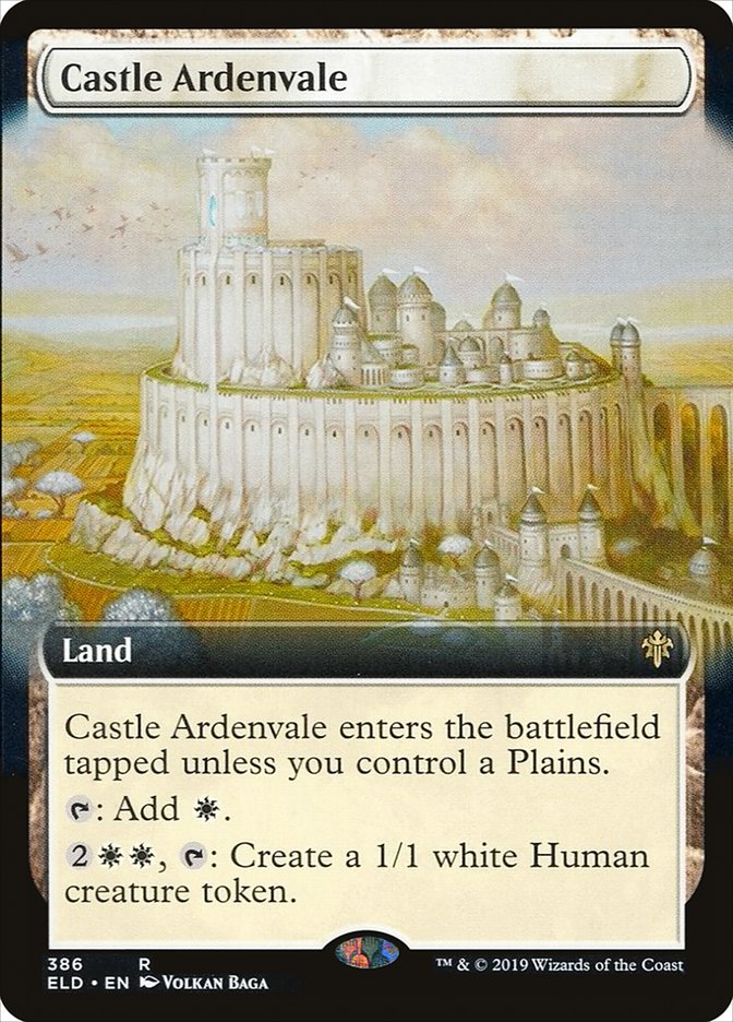 Castle Ardenvale (Extended Art) [Throne of Eldraine] | Exor Games New Glasgow